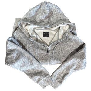 Figs Heather Gray Hoodie